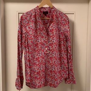 Liberty for J Crew long-sleeved shirt